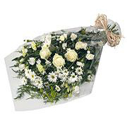 Flowers in Cellophane-Whites