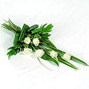 White Rose tied sheaf