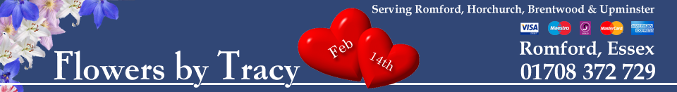 Flowers by Tracy Valentines Day Florist Romford and Hornchurch